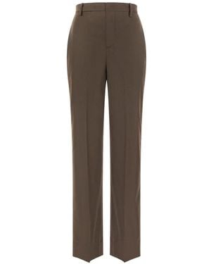Briglia 1949 Pressed-Crease Pants - Brown
