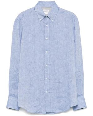 Brunello Cucinelli Linen shirt - Blau