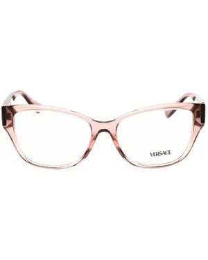 Versace Cat-Eye Glasses - Natural