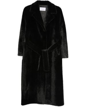 Forte Belted Coat - Black