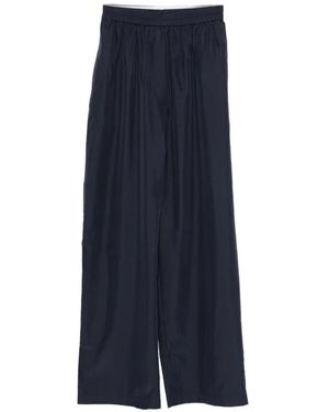 Frankie Shop Baxter Perforated Track Pants - Blue