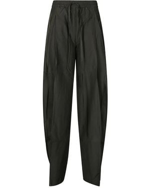ANDAMANE Wade Pleated Pants - Black