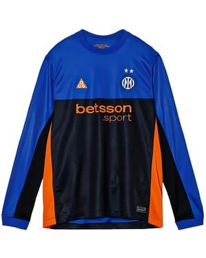 Nike Acg Dri-Fit Inter Milan 2026 Stadium Se Long-Sleeved Jumper - Blue