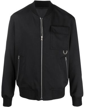 WOOYOUNGMI Cargo Bomber Jacket - Black