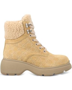 Gucci Botines con tacón de 35 mm - Neutro