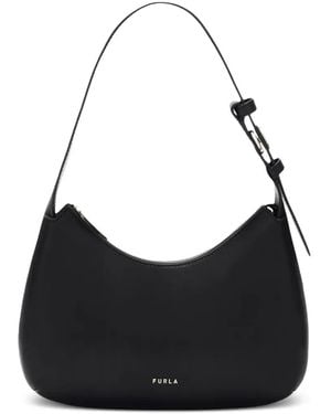 Furla Small Febe Shoulder Bag - Black