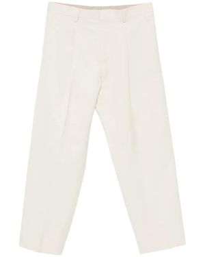 Costumein Vincent Pleated-Detail Trousers - White