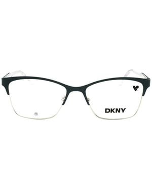DKNY Rectangle-Frame Glasses - White
