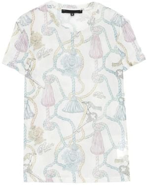 Philipp Plein Elaborated Tシャツ - ホワイト