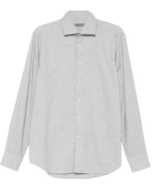 Corneliani Long-Sleeved Shirt - White