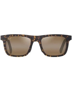 Maui Jim Moaka Tortoise-Shell Sunglasses - Grey