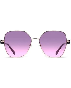 Liu Jo Sonnenbrille Mit Geometrischem Gestell - Lila