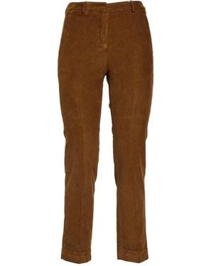 Incotex Leyre Corduroy Trousers - Brown
