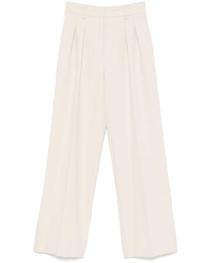 Patrizia Pepe Tailored Trousers - White