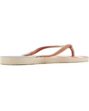 Havaianas Top Nautical Flip-Flops - Natural