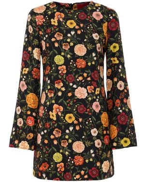 La DoubleJ Supremes Swing Mini Dress - Black