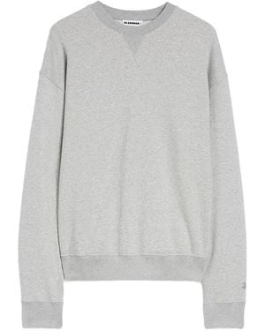 Jil Sander Cotton Sweatshirt - Gray