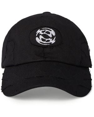 Rombaut Logo -Motif Baseball Cap - Black