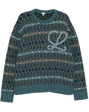 Loewe Pull À Logo - Vert