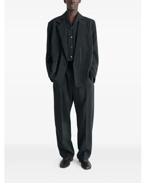 Lemaire Pleated Belted Pants - Black