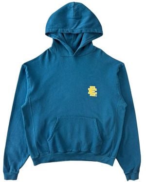 Eric Emanuel Ee Basic Long-Sleeve Hoodie - Blue