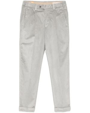 Alpha Industries Pleated Corduroy Trousers - Grey