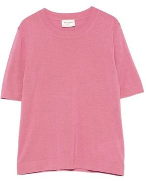 Weekend by Maxmara Short-Sleeve Jumper - Pink