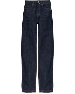 CASABLANCA Logo-Detail Jeans - Blue