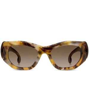 Etro Cat-Eye-Sonnenbrille Mit Paisleymuster - Braun