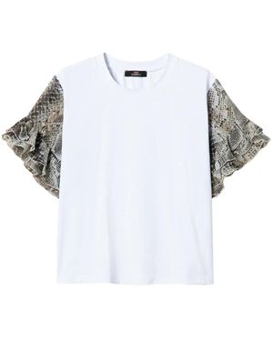 Twinset プリント Tシャツ - ホワイト