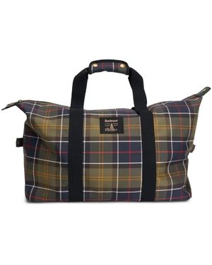 Barbour Torridon Reisetasche mit Logo-Patch - Schwarz