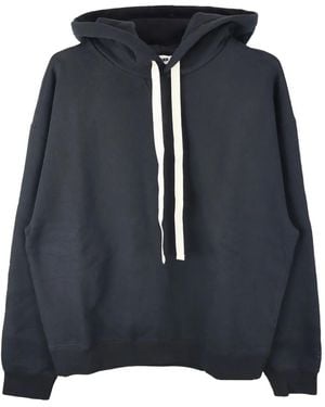 Jil Sander ドローストリング パーカー - ブラック