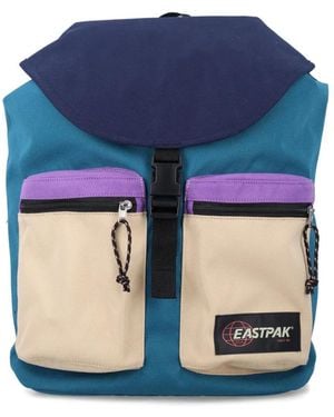 Eastpak Chapel Hill Pak'R Flap-Pocket Backpack (27L) - Blue