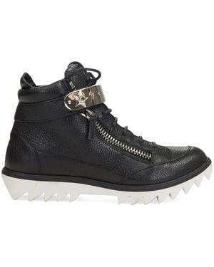 Giuseppe Zanotti Blitz Lindos Vague Sneakers - Black
