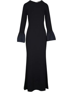 Dorothee Schumacher Cloudy Allure Bell-Sleeve Dress - Black