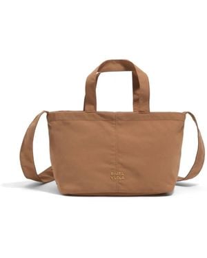 Bimba Y Lola Cinnamon Nylon Crossbody Bag - Brown
