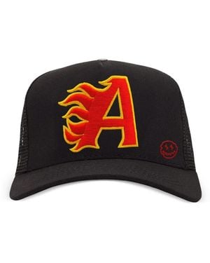 ALL HUMAN Eternal Flame Snapback Cap - Red