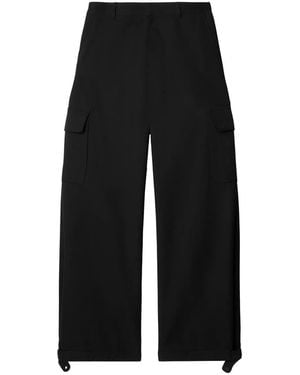 Off-White c/o Virgil Abloh Wide-leg Cargo Trousers - Black