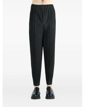 Homme Plissé Issey Miyake Pleated Trousers - ブラック