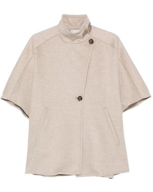 Max Mara Derrik Cape - Natural
