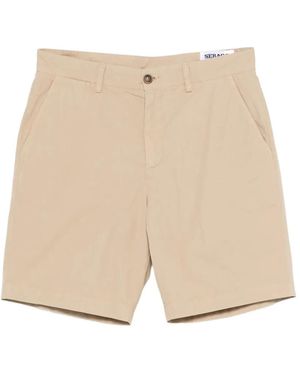 Sebago Sasanoa Buttonned Shorts - Natural