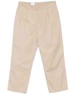 Carhartt Evan Buttoned Pleated Trousers - White