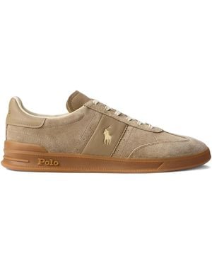 Polo Ralph Lauren Zapatillas Heritage Area de ante - Marrón