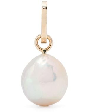 Adina Reyter 14Kt Pearl Drop Hinged Charm - White