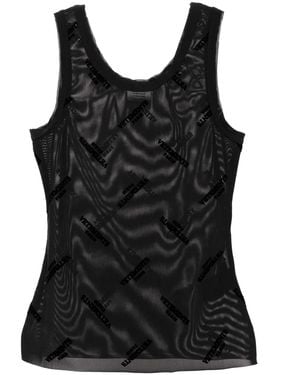 Vetements Power Tank Top - Black