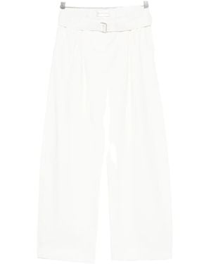 Christian Wijnants Pigata Belted Pants - White