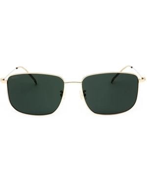 BOSS Rectangle-Frame Sunglasses - Green