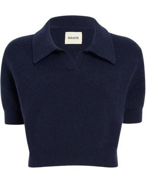 KHAITE Leni Knit Jumper - Blue
