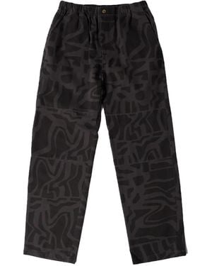 by Parra Button-Fastening Trousers - Grey