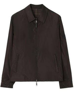 Burberry Reversible Nylon Bloomsbury Harrington Jacket - Black